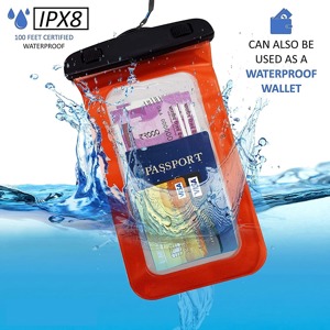 iSuim Underwater Waterproof Phone Pouch for Photos & Swimming