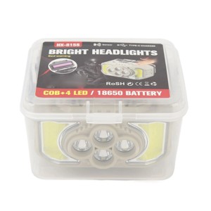 LED Headlight & Flashlight Lighted with Sensor Camping Work Light