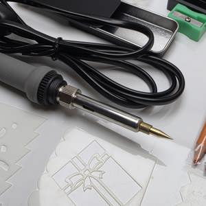 Professional Wood Burning Kit | Aboval Soldering Kit 200-450W Adjustable Pyrography Pen & Tools