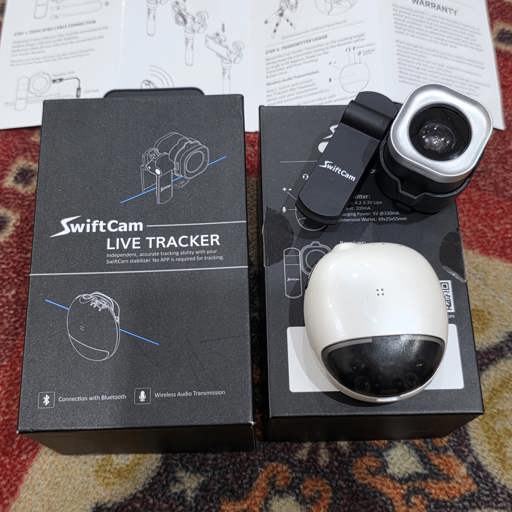 SwiftCam Live Tracker – Real-Time Tracking Camera for Streaming & Content Creation