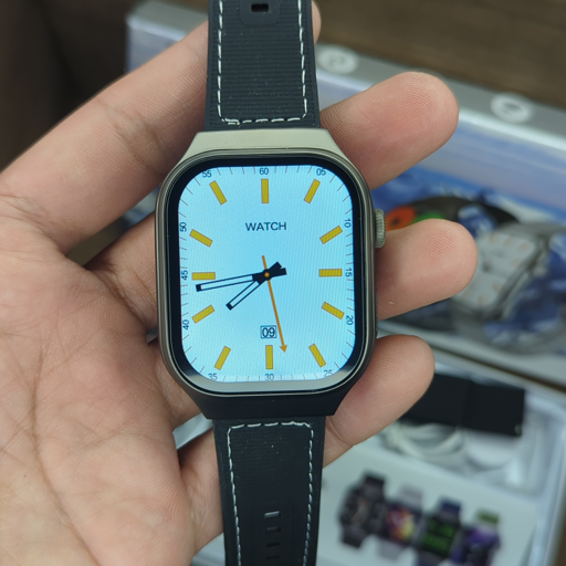Max005 Smart Watch Black – Modern Design, Fitness Tracking & Smart Connectivity