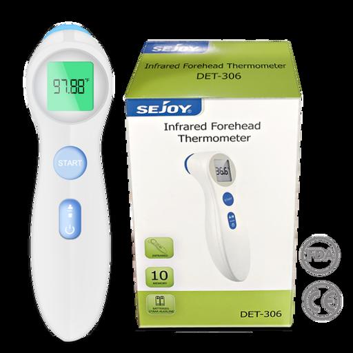 Forehead Thermometer, Infrared Thermal Scanner for Body Temperature, Thermometer for Adults and Kids with Fever Alarm, 2-in-1 Contactless Thermometer