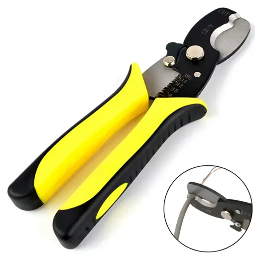 Cable Wire Stripper Stripping Tool, Crimping Pliers Peeled Pliers Insulation Remover, Electrical Cable Cutter Pliers