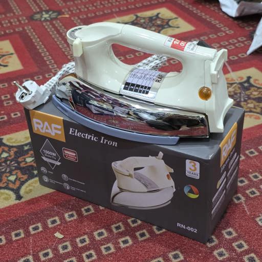 RAF Iron – Durable Dry Iron for Smooth & Easy Clothes Ironing