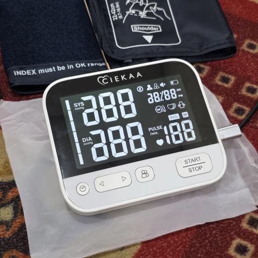 CIEKAA Digital Blood Pressure Monitor with Large Screen with Sound