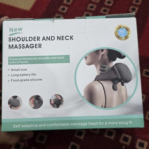 Neck and Shoulder Heating Massager - Portable Rechargeable (Model BLD-550) 